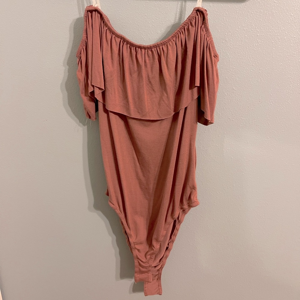 Fashion Nova Off the Shoulder Body Suit